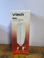 Vtech CD1103 Trimstyle Telephone Corded White Phone No Power Needed IN ORG. BOX