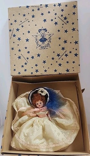   1940s Hollywood Doll Sweet Janice Nursery Rhymes Series W/ Box, Insert & Tag
