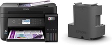 High-Capacity Wi-Fi Ink Tank Printer Black | Fast A4 Print Scan Copy