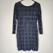 Free People Embroidered Sequin Bodycon Dress