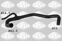 Sasic KüHlerschlauch 3400028 FüR CitroËN 230P Jumper 230L Peugeot Boxer Bus 4X4