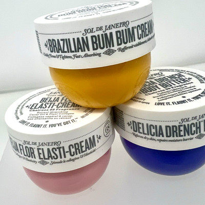 Sol de Janeiro Body Cream Set of 3 Minis - Bum Bum - Elasti & Delicia 25ml Each