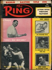 1956 The Ring Boxing Magazine May Jack Dempsey Summerlin Holman *WP1339