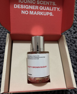 Dossier Fruity Brown Sugar Eau de Parfum Spray Regular Size 50 mL