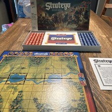 Vintage Stratego Board Game 1986 by Milton Br...
