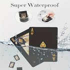 Black Diamond Professional Plastic Card Playing Cards Deck Poker Waterproof Game