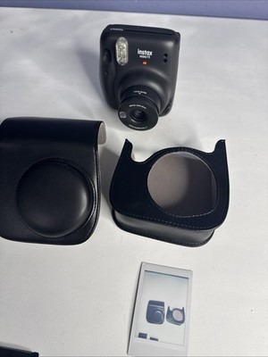 Fujifilm instax mini 11 Instant Film Camera Black With Leather Case Tested