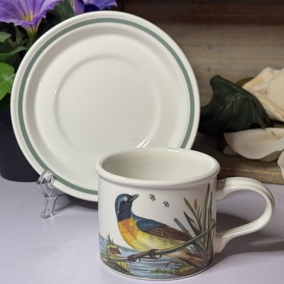 Portmeirion Birds of Britain By Susan Williams Ellis Teacup & Saucer