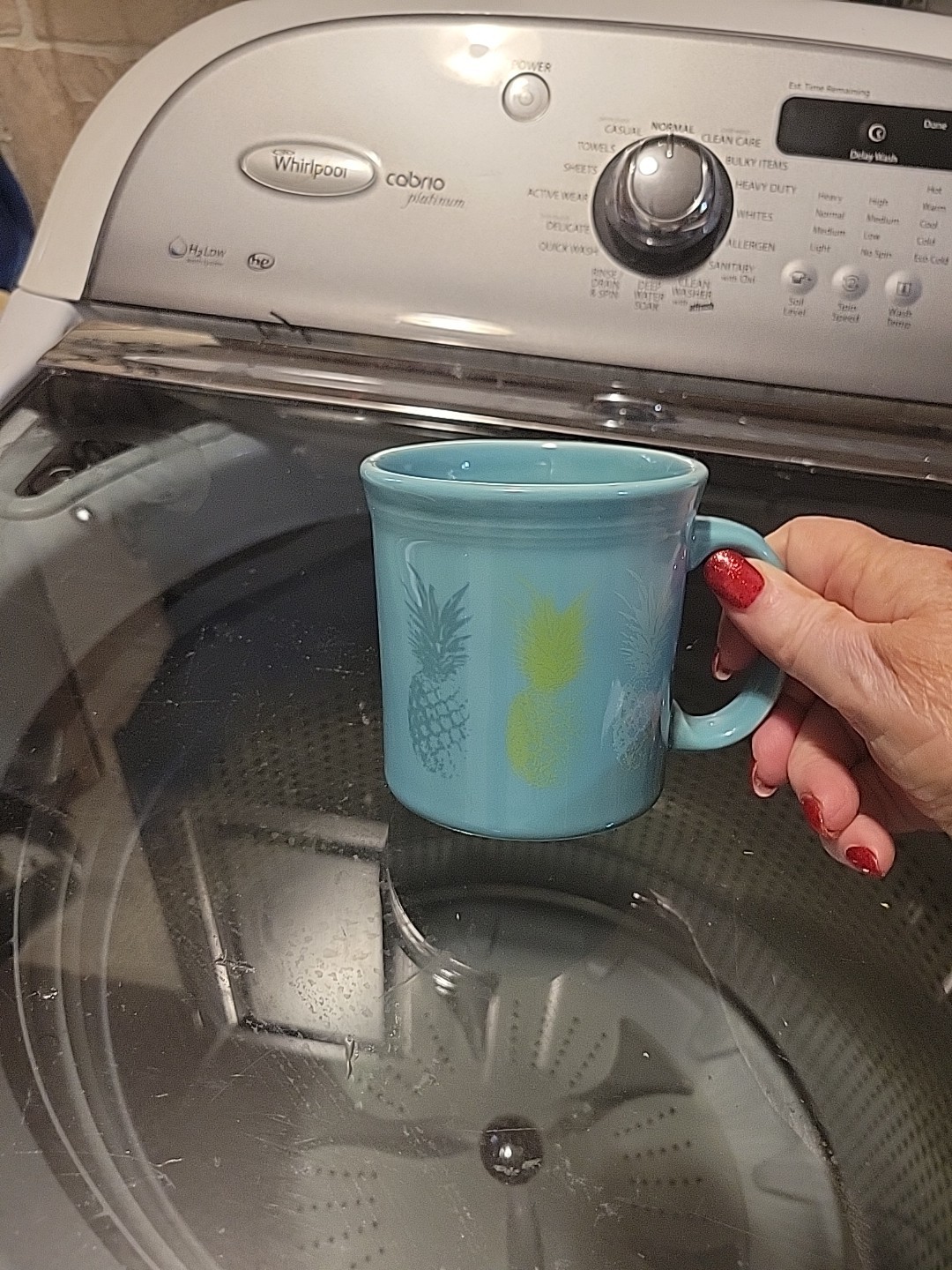 Fiestaware 100 Anv Pinaple Mug Turquoise