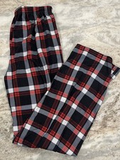 Ekouaer Boys 3 Pack Plaid Lounge Pants with 2 Pockets