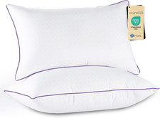 Firm Pillows Queen Size Set of 2, Supportive Bed Pillows