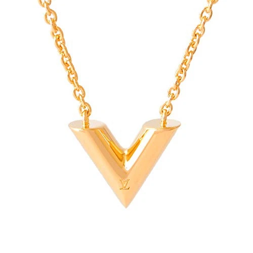 LOUIS VUITTON（LV） LOUIS VUITTON collana donna autentica catena Essential V M61083 oro