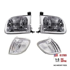 Halogen Headlight Compatible with Tundra 2000 2001 2002 2003 2004 w/Corner