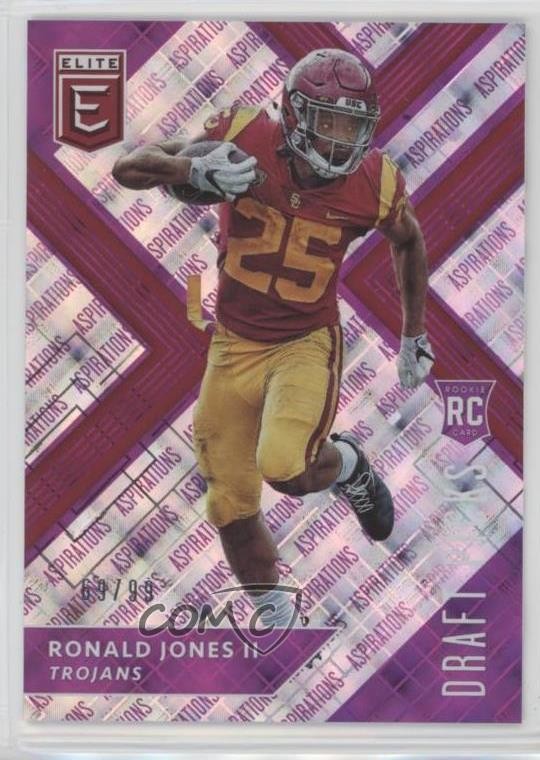 Ronald Jones II Panini Elite Draft Picks Collegiate #113 Aspirations-Purple
