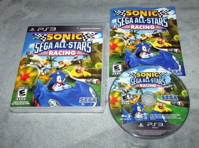 Sonic Sega All-Stars Racing for Playstation 3 PS3 Complete Fast Shipping