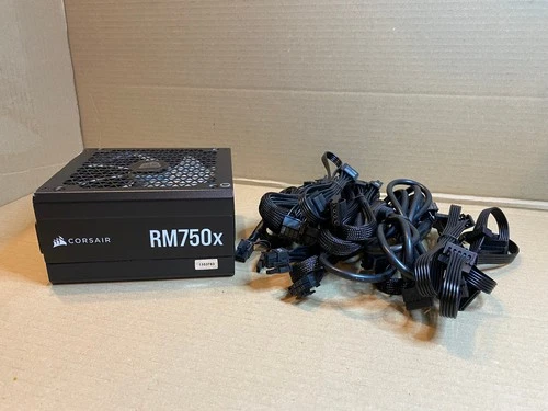 Corsair RM750x 80+ Gold 750W Fully Modular Low-Noise ATX PSU * Model: RPS0123