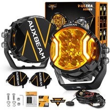 Auxbeam 3inch Led Amber Fog Lamp Work Light Pods Drl 3 Modes Protective Covers Auxbeam 3inch Led Amber Fog Lamp Work Light Pods Drl 3 Modes Protective Covers