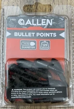 Allen Bullet Points 11/32 Diameter  125 Grain-Brand New-SHIPS N 24 HOURS