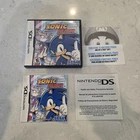 Nintendo DS 2005 - Sonic Rush Complete w/ Box & Manual (Works)