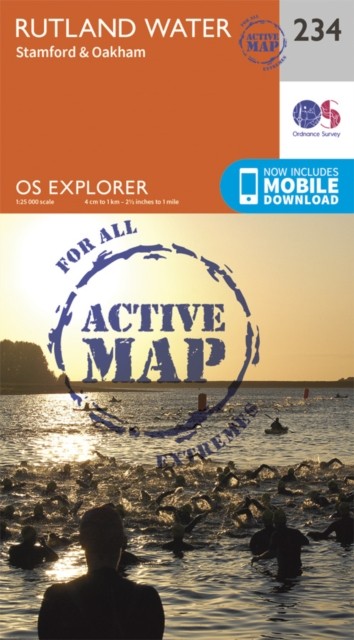 Rutland Water, Stamford and Oakham by Ordnance Survey - - Image 4