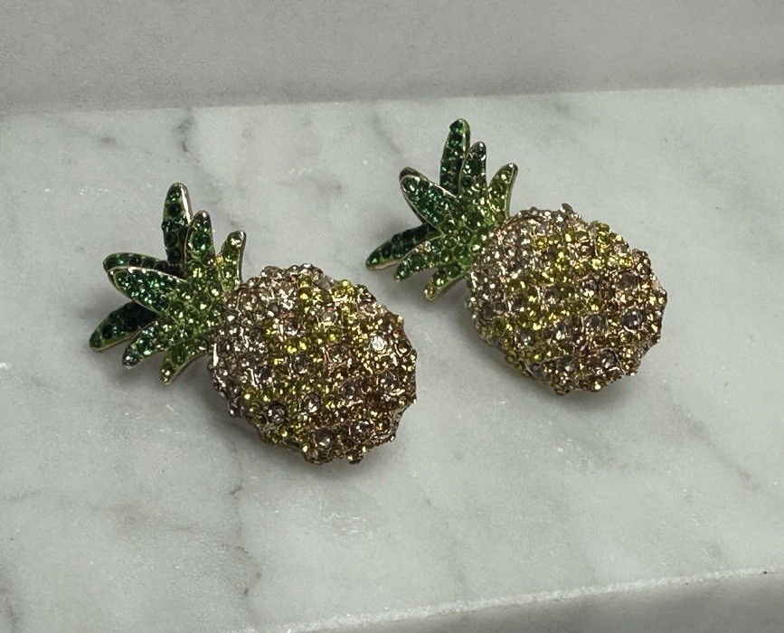Baublebar Pineapple Earrings - image 1