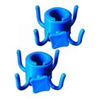 Adjustable Beach Umbrella Hooks 2pcs Plastic Hooks for Towels Hats Bags Camping