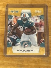 2008 Score - Ronnie Brown #161 Gold Zone /400
