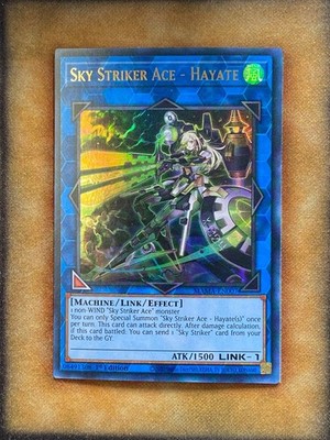 Yugioh Sky Striker Ace - Hayate MAMA-EN007 Ultra Rare 1st Ed NM