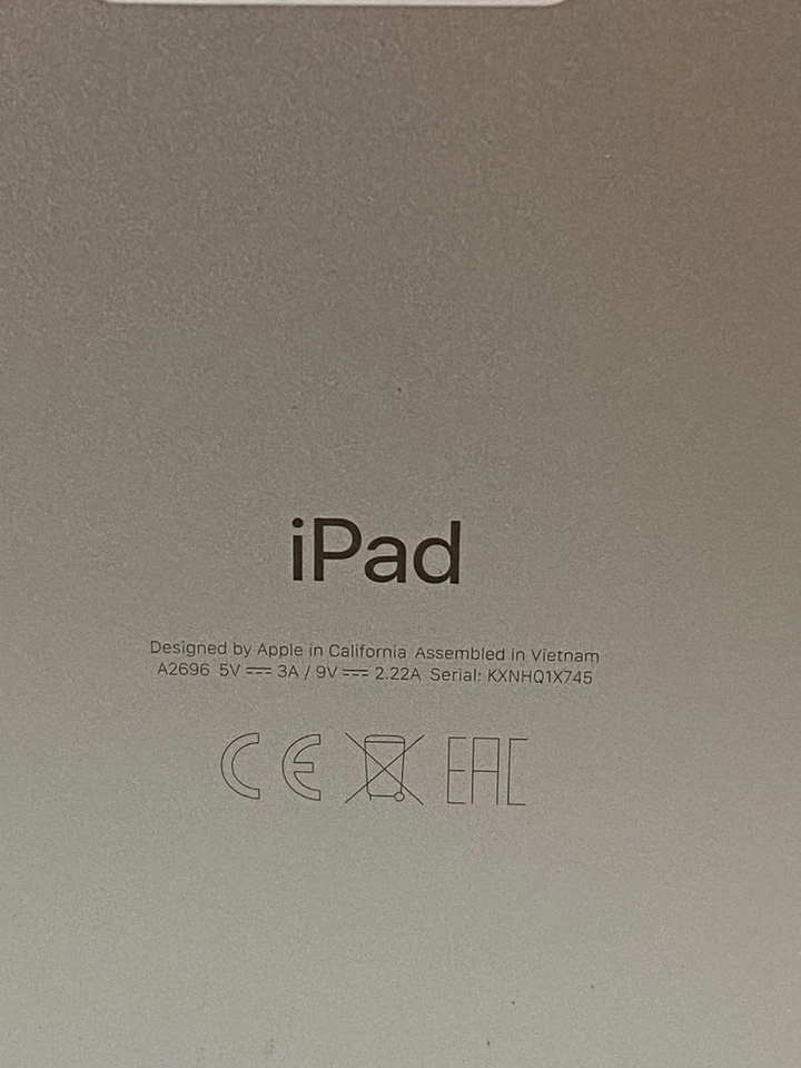 Carcasa Apple iPad 10.9" 10ª Generación A2696 - Plateada (OFERTAS BIENVENIDAS) - Imagen 2 de 4