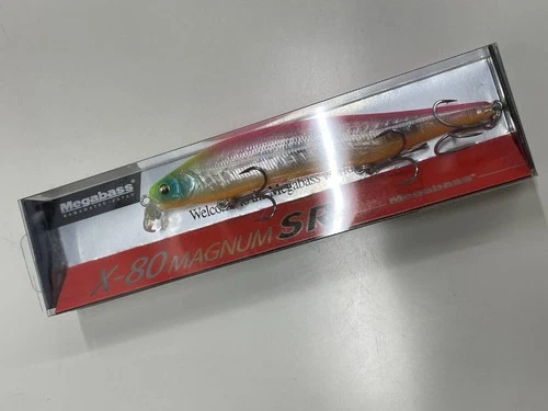 Megabass ▲X-80 MAGNUM SR ▲SP-C GP Sunset Bone ▲For Seabass ▲2255