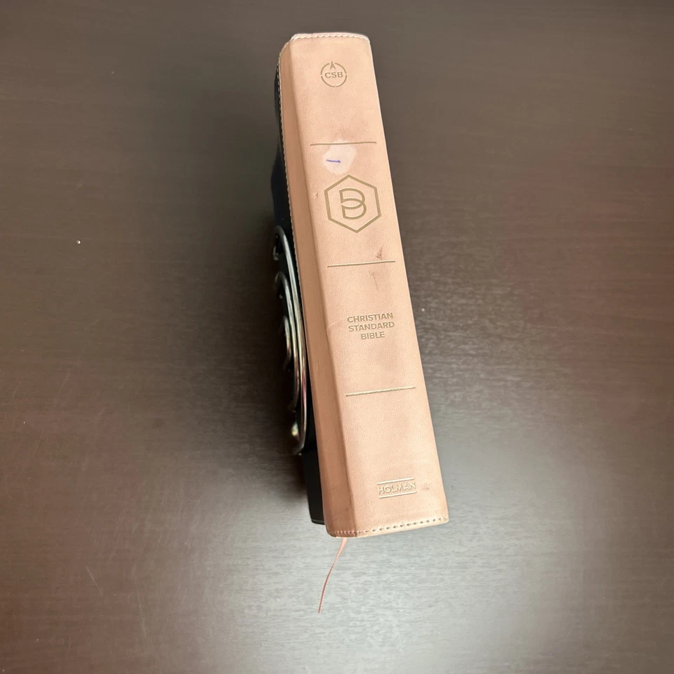 Candace Cameron Bure (In) Courage Devotional Bible Blue/Pink LeatherTouch - Image 3 of 4