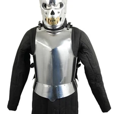 Hand Forged Medieval Warhorse Armor Set Steel Chest Back Shoulder Reenactment