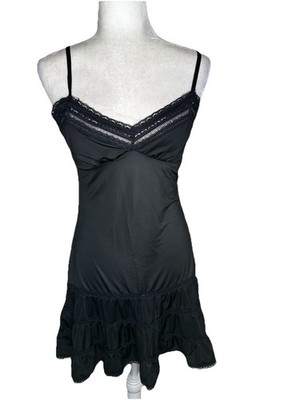 Victoria s Secret Sexy Little Things Chemise Dress Size M Black
