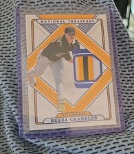 2025 National Treasures Bubba Chandler 3 color jersey patch relic 3/49 PIRATES 