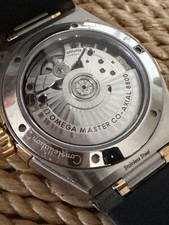 OMEGA Constellation Co-Axial Master Chronometer Watch Gold/Silver Leather 2