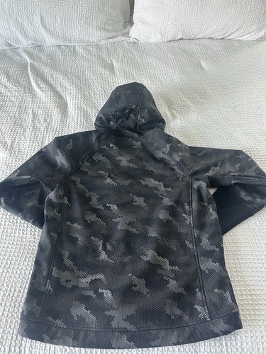 Men’s Simms Katafront Hoody Hex Camo Carbon Medium - Picture 10 of 10