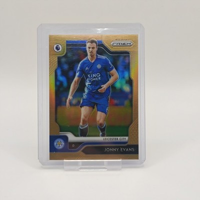 Jonny Evans Panini Prizm Premier League 2019/20 /25 Orange Prizm Leicester City