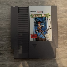Castlevania II: Simon's Quest NES CIB Comes With Box And All Inserts