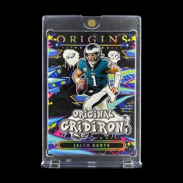 Jalen Hurts Og Graffiti Insert Holo Card 2025 Panini Origins SP - Eagles