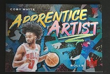 2019-20 Court Kings Coby White Apprentice Artist Ruby /149 #21