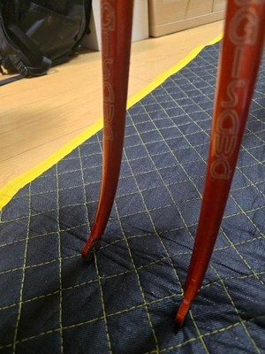 YANAGISAWA NJS Keirin Track Frame Set Chromoly Rare Size 565 From