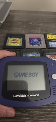 Nintendo Game Boy Advance Console with some Game Cartridges