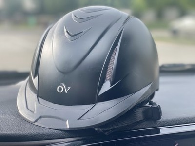 Ovation Deluxe Schooler Equestrian Horse Riding Helmet Size M/L (57-61)