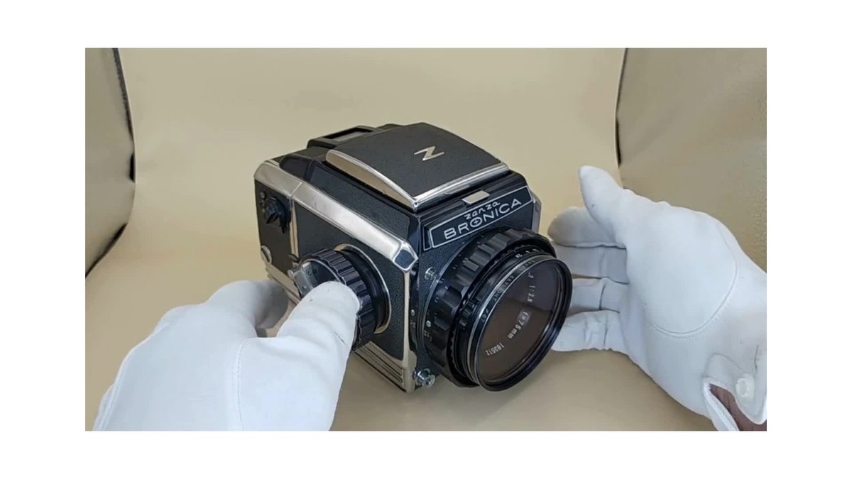 0053 【美品】BRONICA S2 NIKKOR-P 75mm F2.8 Near MINT 】 Zenza Bronica S2 Early Model NIKKOR P 75mm f