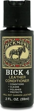 Bick 4 Leather Conditioner & Cleaner 2oz Safe for Apparel Furniture Shoes Bags