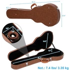 Glarry GLP Style Guitar Hard Case Electric Guitar Hardshell Case With Keys