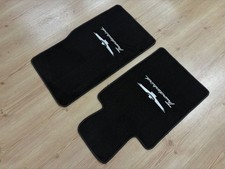 Alfombrillas alfombra negra para thunderbird 2 piezas 2002-05