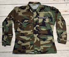 Vtg US Army Woodland Camo Jacket Men  s Sz M Regular