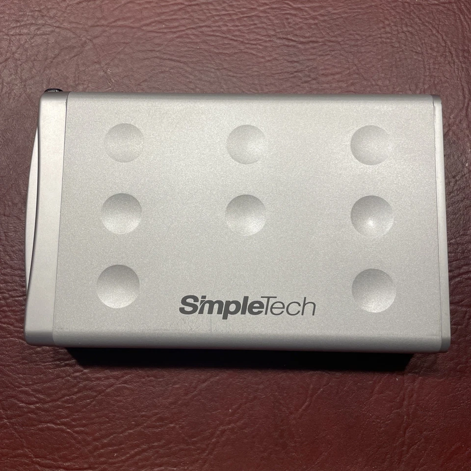 SimpleTech SimpleDrive 250GB External Hard Drive 96300-40001-001 Fully Tested - Image 2 of 4