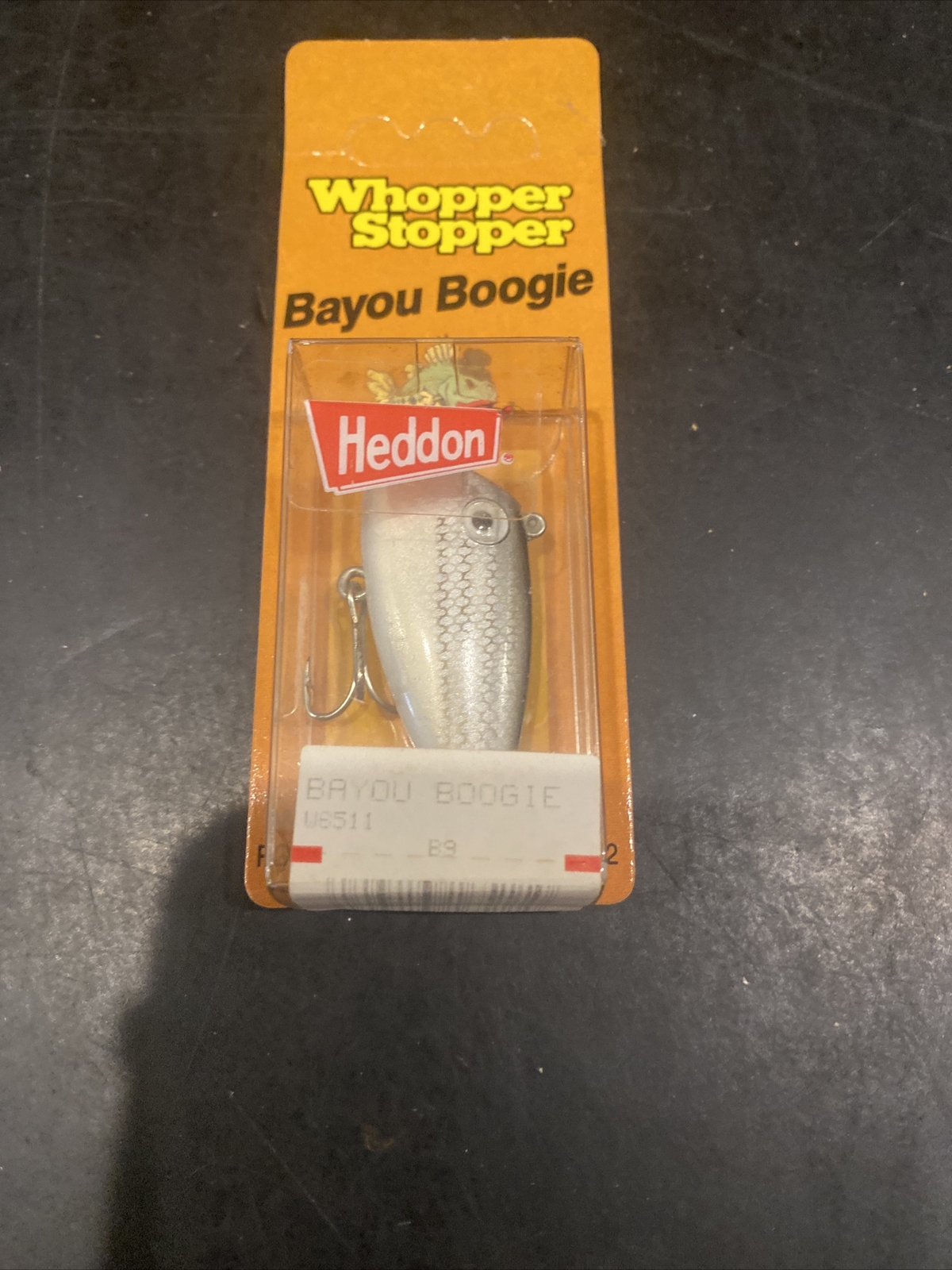 Image 1 - Heddon-Original-Whopper-Stopper-Bayou-Boogie-W6511-White-Bass